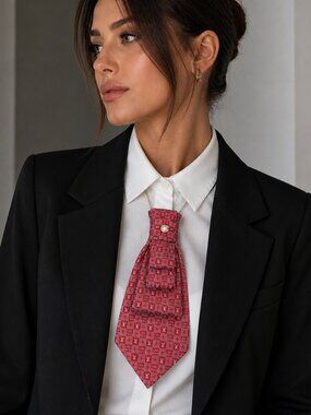 Unique Tie Pendant Necklace 2 In 1 Tie & Necklace Original Statement Accessory